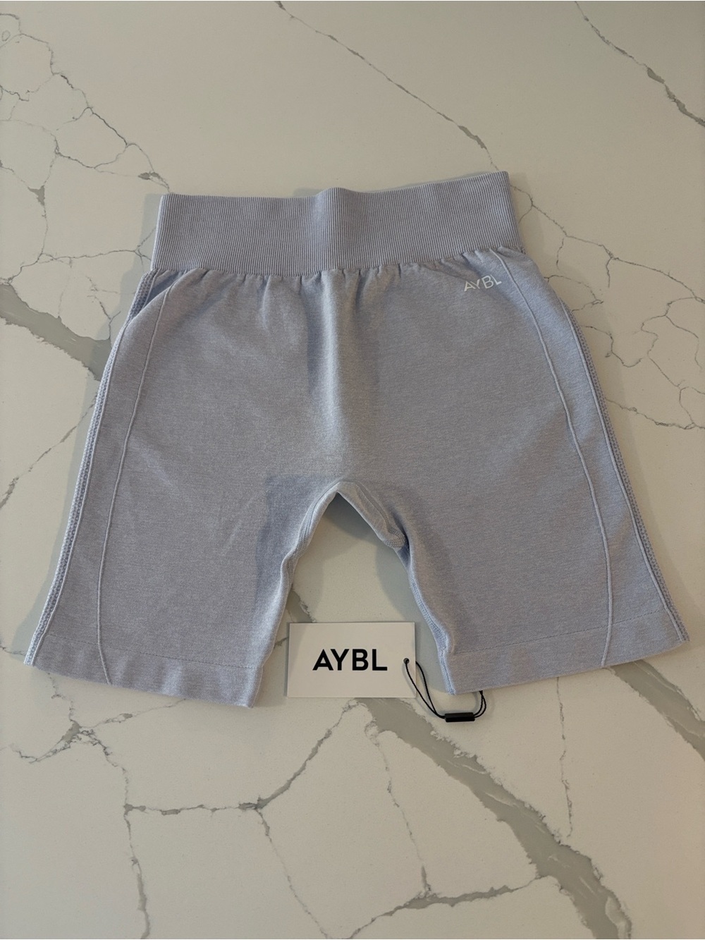 ABYL Motion Seamless Cycle Shorts ~ Medium ~ Ice Blue